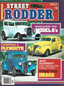 STREET RODDER 1978 DEC - UPHOLSTERY FOR MODEL A'S, COPPING A PLYMOUTH